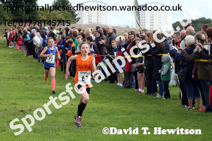 Under-11s Sunderland Harriers Open Cross Country. Photo: David T. Hewitson/Sports for All Pics